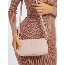 Guess - Mini sac bandoulière Alexie Saffiano
