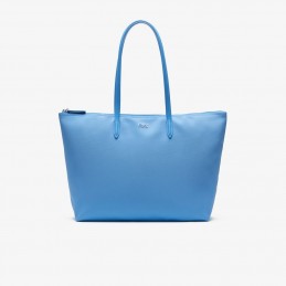 Lacoste - Sac cabas zippé L.12.12 Concept uni NF1888PO