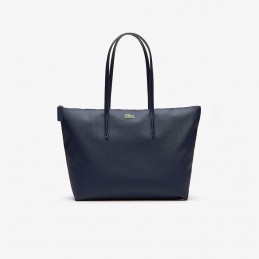 Lacoste - Sac cabas zippé L.12.12 Concept uni NF1888PO