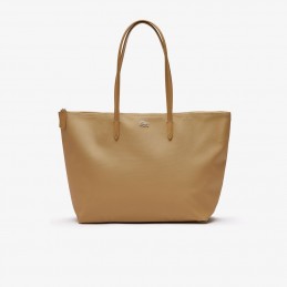 Lacoste - Sac cabas zippé L.12.12 Concept uni NF1888PO