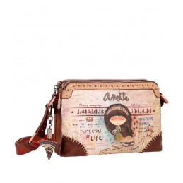 Anekke Menire - Sac 2 compartiments à bandoulière