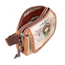 Anekke Menire - Sac 3 compartiments à bandoulière