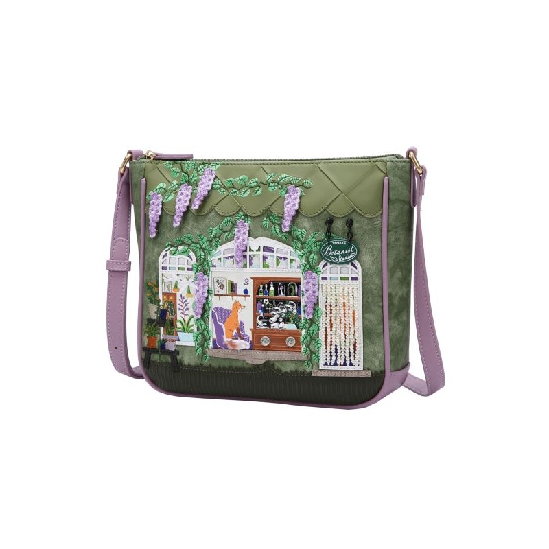 Vendula London Sac bandouliere Taylor The botanist reference K91552801 Couleurs generiques Vert Taille TU Couleurs Systeme Polaris 801 the botanist