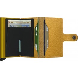 Porte Cartes - SECRID MiniWallet - Porte-cartes Cuir Crisple compact et sécurisé