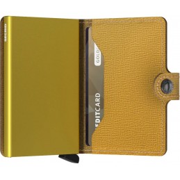 SECRID MiniWallet - Porte-cartes Cuir Crisple compact et sécurisé