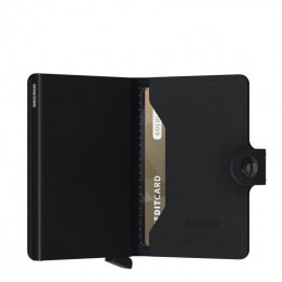 SECRID Miniwallet- Porte-cartes Cuir Perforated compact et sécurisé