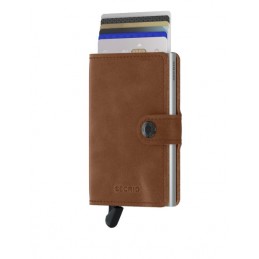 SECRID Miniwallet - Porte-cartes Cuir Vintage compact et sécurisé