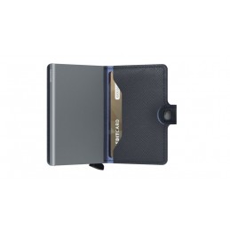 SECRID Miniwallet - Porte-cartes Cuir Saffiano compact et sécurisé