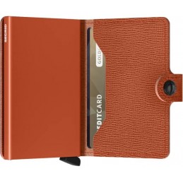 Porte Cartes - SECRID MiniWallet - Porte-cartes Cuir Crisple compact et sécurisé