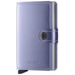 SECRID Miniwallet - Porte-cartes Cuir Metallic compact et sécurisé