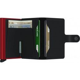 SECRID Miniwallet - Porte-cartes Cuir Matte compact et sécurisé