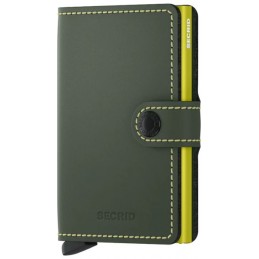 SECRID Miniwallet - Porte-cartes Cuir Matte compact et sécurisé