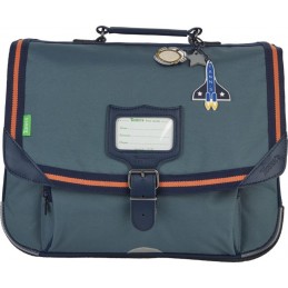 Cartable - Tann's - Cartable 38 cm - Thomas gris