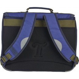Tann's - Cartable 38 cm - 2 boucles - Nathan bicolore