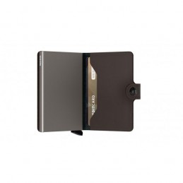 SECRID Miniwallet - Porte-cartes Cuir Matte compact et sécurisé