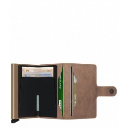 SECRID Miniwallet - Porte-cartes Cuir Vintage compact et sécurisé