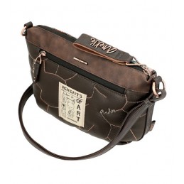 Anekke Shoen - Sac à bandoulière matelassé avec chaîne métallique