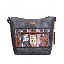 Anekke Contemporary - Grand sac messager à bandoulière