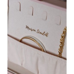 Coffret Bijoux - MAISON SCARLETT - Boite à bijoux Denise - Grainé