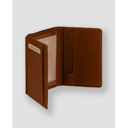 ATELIERS FOURES - Portefeuille médium cuir - Phébus