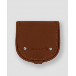 Porte-monnaie - ATELIERS FOURES - Porte-monnaie fer à cheval cuir - Eléos
