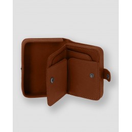 Porte-monnaie - ATELIERS FOURES - Porte-monnaie rectangulaire cuir - Eléos