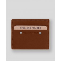 ATELIERS FOURES - Porte-carte cuir