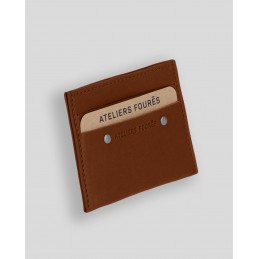 ATELIERS FOURES - Porte-carte cuir