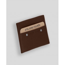 Porte Cartes - ATELIERS FOURES - Porte-carte cuir