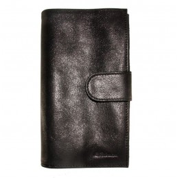 LE CAÏMAN - Compagnon en cuir gloss aspect brillant