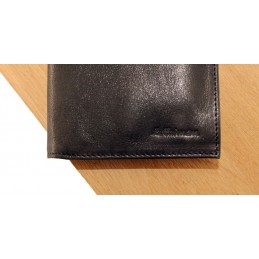 LE CAÏMAN - Compagnon en cuir gloss aspect brillant
