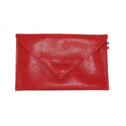 LE CAÏMAN - Porte-papiers en cuir gloss aspect brillant