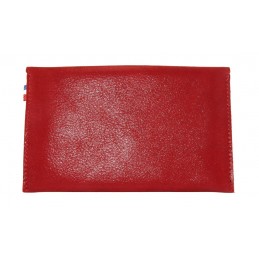 Porte Cartes - LE CAÏMAN - Porte-papiers en cuir gloss aspect brillant