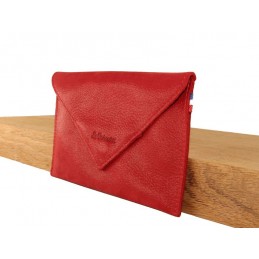 LE CAÏMAN - Porte-papiers en cuir gloss aspect brillant