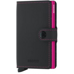 SECRID Miniwallet - Porte-cartes Cuir Matte compact et sécurisé