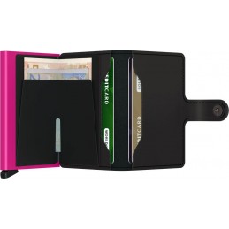 Porte Cartes - SECRID Miniwallet - Porte-cartes Cuir Matte compact et sécurisé