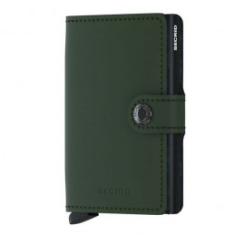 SECRID Miniwallet - Porte-cartes Cuir Matte compact et sécurisé
