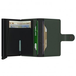 SECRID Miniwallet - Porte-cartes Cuir Matte compact et sécurisé