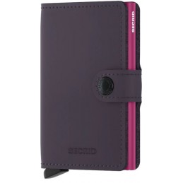 SECRID Miniwallet - Porte-cartes Cuir Matte compact et sécurisé