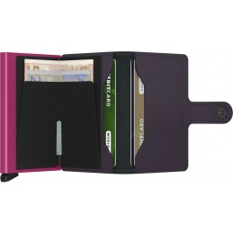 Porte Cartes - SECRID Miniwallet - Porte-cartes Cuir Matte compact et sécurisé