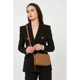 bandouliere/travers - LANCASTER - Petit Sac Trotteur Grainé - Dune