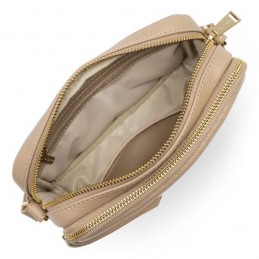 bandouliere/travers - LANCASTER - Petit Sac Trotteur Grainé - Dune