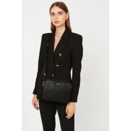 Sac bandoulière - LANCASTER - Sac Trotteur Grainé - Dune