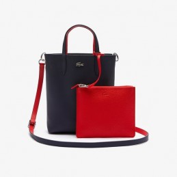 Sac bandoulière - LACOSTE - Sac Cabas Réversible Anna en Toile