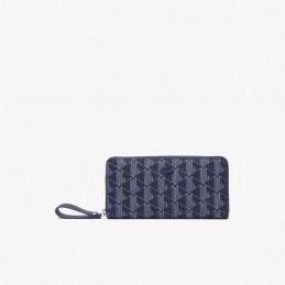 Portefeuille - LACOSTE - Portefeuille zippé Daily Lifestyle Monogramme