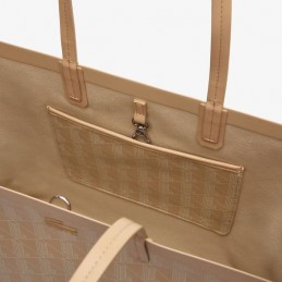 LACOSTE - Sac cabas Zely moyen monogramme