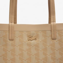 LACOSTE - Sac cabas Zely moyen monogramme