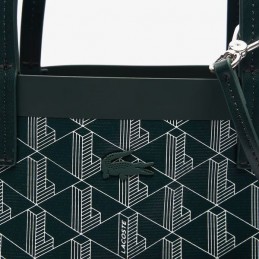 LACOSTE - Sac cabas Zely moyen monogramme
