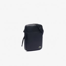 LACOSTE - Sacoche Medium LCST croisée en petit piqué