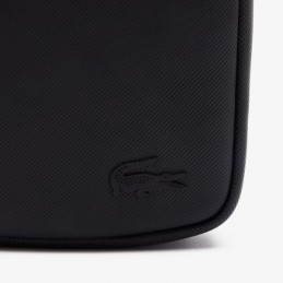 LACOSTE - Sacoche verticale Men's Classic effet petit piqué